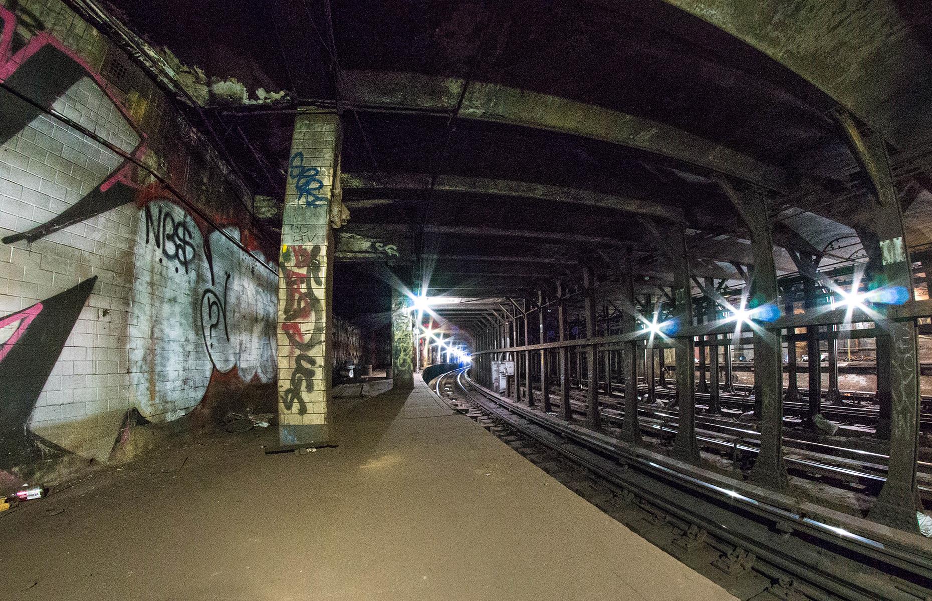 Worth Street Station, New York City, USA